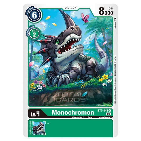 Digimon Card Game - NEXT ADVENTURE (BT07) - Monochromon (Common) - BT7-048