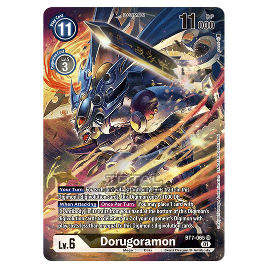 Digimon Card Game - NEXT ADVENTURE (BT07) - Dorugoramon (Super Rare) - BT7-065A