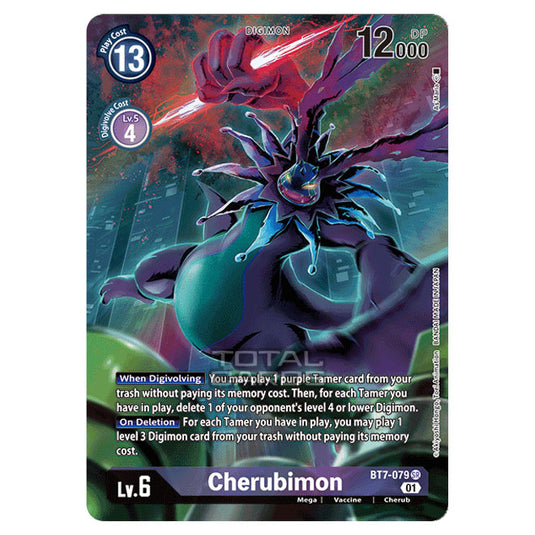 Digimon Card Game - NEXT ADVENTURE (BT07) - Cherubimon (Super Rare) - BT7-079A