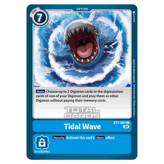 Digimon Card Game - NEXT ADVENTURE (BT07) - Tidal Wave (Common) - BT7-097