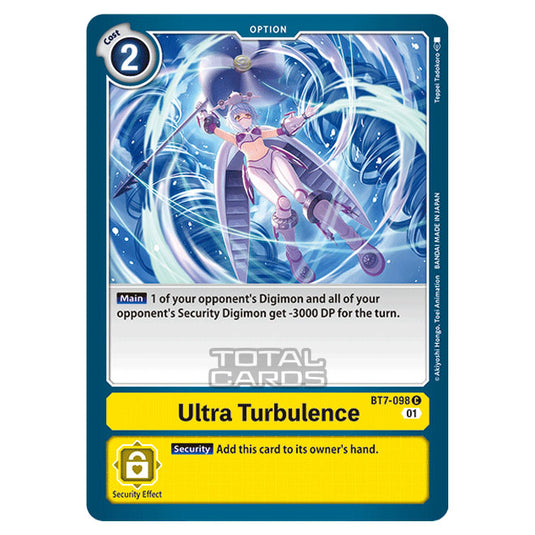 Digimon Card Game - NEXT ADVENTURE (BT07) - Ultra Turbulence (Common) - BT7-098