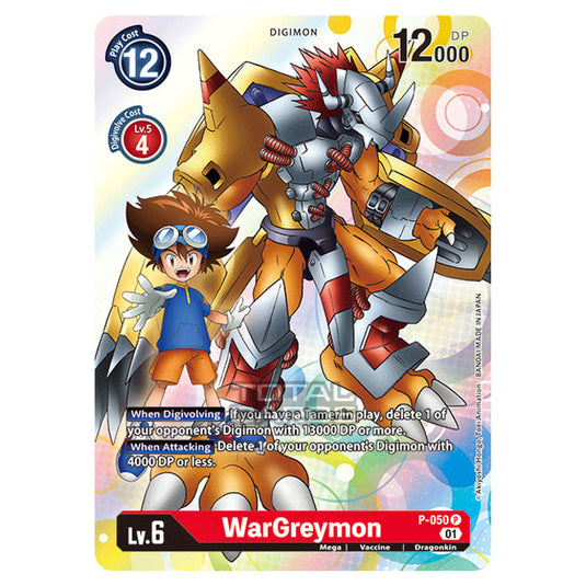 Digimon Card Game - NEXT ADVENTURE (BT07) - WarGreymon (Promo) - BT7-P-050
