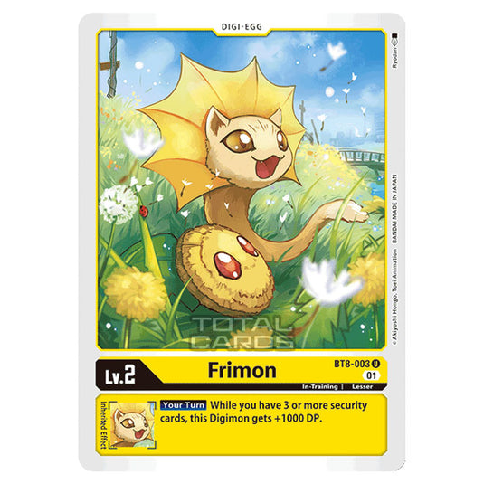 Digimon Card Game - New Awakening (BT08) - Frimon (Uncommon) - BT8-003