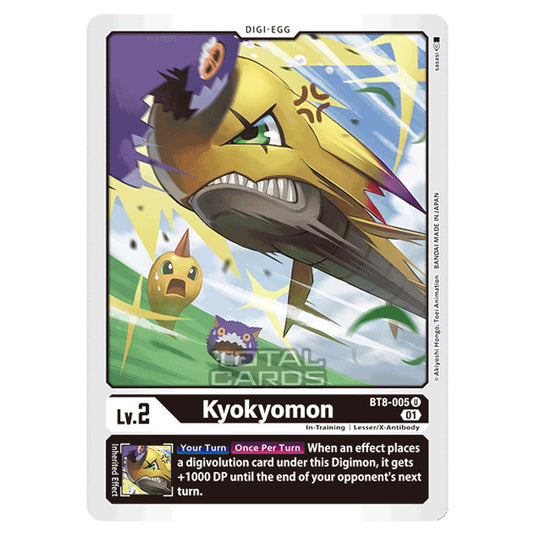 Digimon Card Game - New Awakening (BT08) - Kyokyomon (Uncommon) - BT8-005