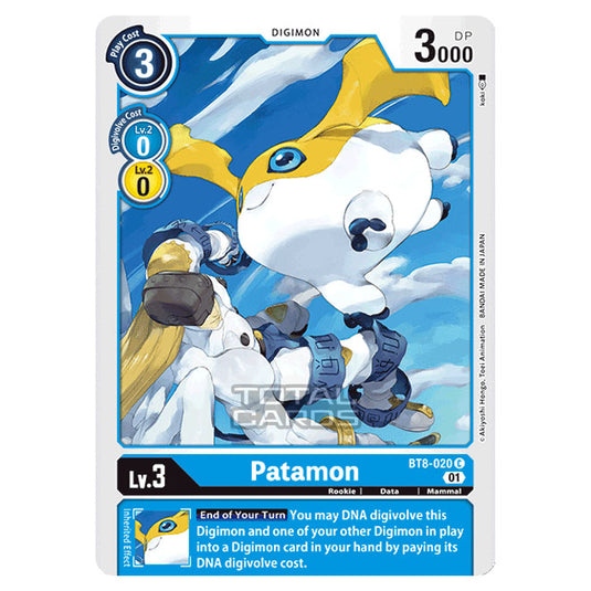 Digimon Card Game - New Awakening (BT08) - Patamon (Common) - BT8-020