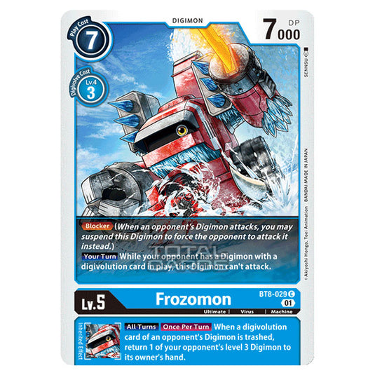 Digimon Card Game - New Awakening (BT08) - Frozomon (Common) - BT8-029