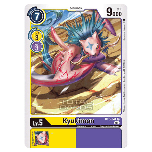 Digimon Card Game - New Awakening (BT08) - Kyukimon (Common) - BT8-041 Digimon Card Game - New Awakening (BT08) - Kyukimon (Common) - BT8-041