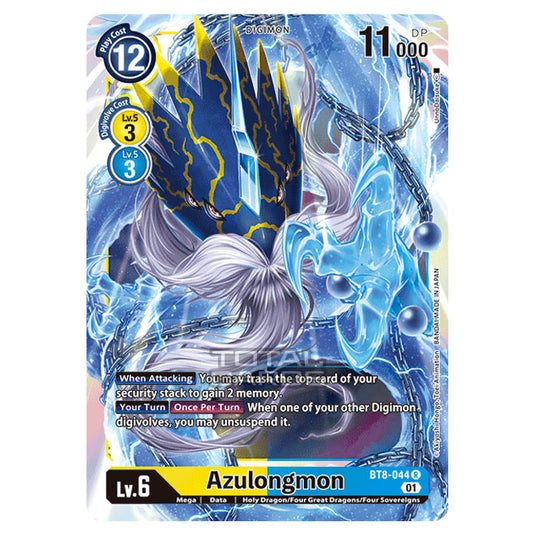 Digimon Card Game - New Awakening (BT08) - Azulongmon (Rare) - BT8-044