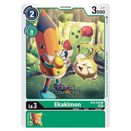 Digimon Card Game - New Awakening (BT08) - Ekakimon (Common) - BT8-045