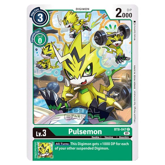 Digimon Card Game - New Awakening (BT08) - Pulsemon (Common) - BT8-047