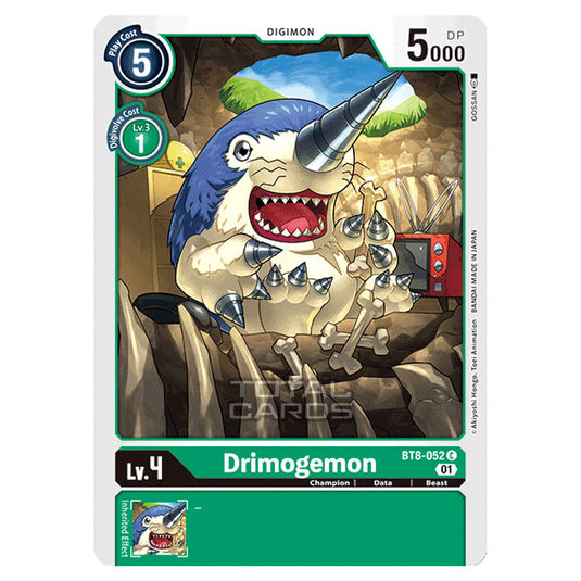 Digimon Card Game - New Awakening (BT08) - Drimogemon (Common) - BT8-052