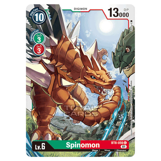 Digimon Card Game - New Awakening (BT08) - Spinomon (Common) - BT8-056