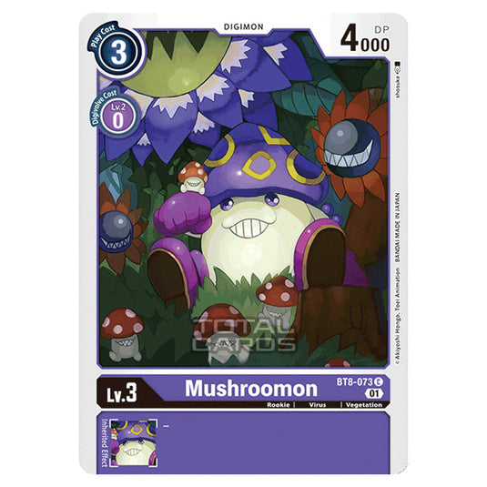 Digimon Card Game - New Awakening (BT08) - Mushroomon (Common) - BT8-073