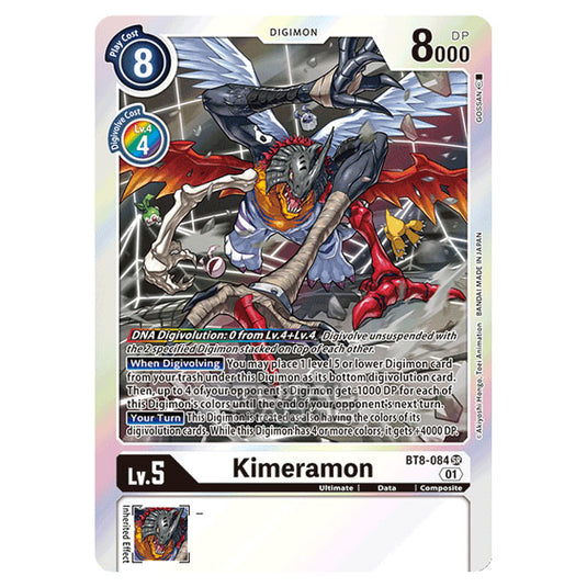 Digimon Card Game - New Awakening (BT08) - Kimeramon (Super Rare) - BT8-084