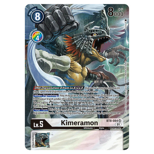 Digimon Card Game - New Awakening (BT08) - Kimeramon (Super Rare) - BT8-084A