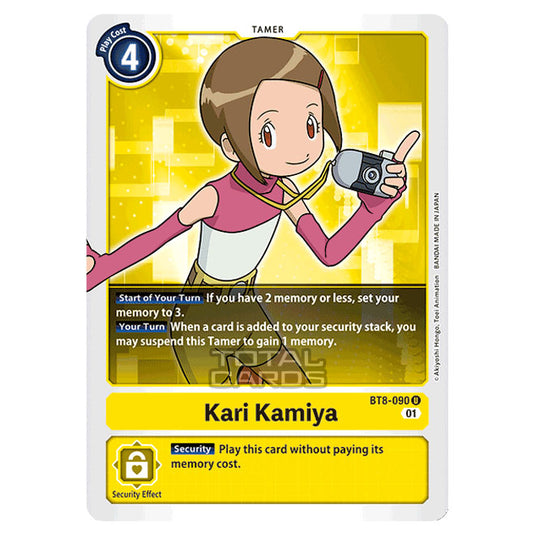 Digimon Card Game - New Awakening (BT08) - Kari Kamiya (Uncommon) - BT8-090
