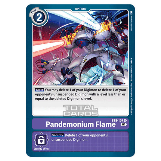 Digimon Card Game - New Awakening (BT08) - Pandemonium Flame (Uncommon) - BT8-107