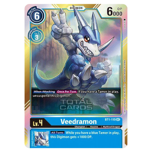 Digimon Card Game - BT-11 - Dimensional Phase - Veedramon - (Unknown) - BT1-115