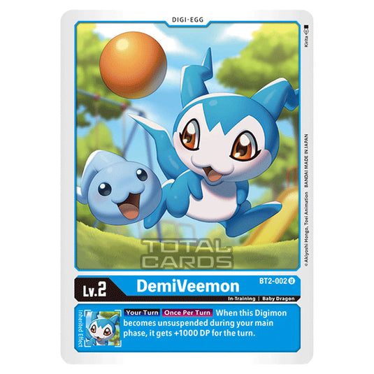 Digimon Card Game - Release Special Booster Ver.1.5 (BT01-03) - DemiVeemon (Uncommon) - BT2-002