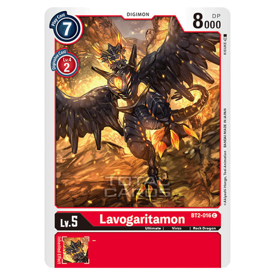 Digimon Card Game - Release Special Booster Ver.1.5 (BT01-03) - Lavogaritamon (Common) - BT2-016