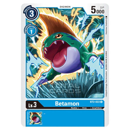 Digimon Card Game - Release Special Booster Ver.1.5 (BT01-03) - Betamon (Common) - BT2-022