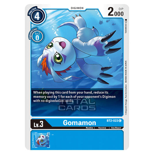 Digimon Card Game - Release Special Booster Ver.1.5 (BT01-03) - Gomamon (Common) - BT2-023