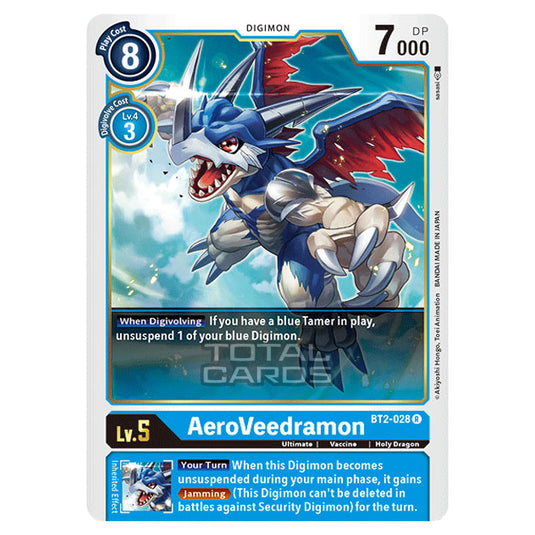 Digimon Card Game - Release Special Booster Ver.1.5 (BT01-03) - AeroVeedramon (Rare) - BT2-028