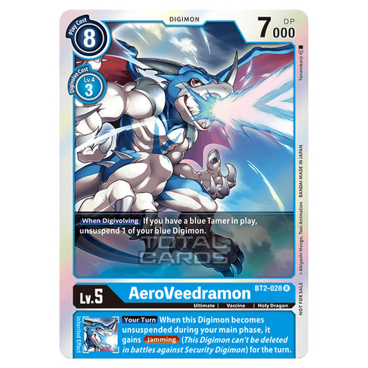 Digimon Card Game - Release Special Booster Ver.1.5 (BT01-03) - AeroVeedramon (Rare) - BT2-028A