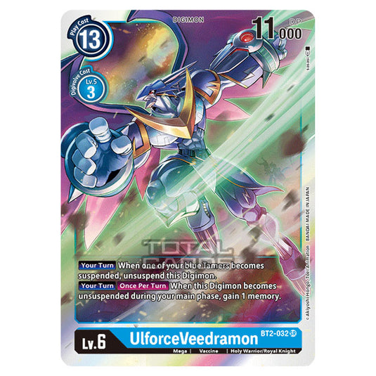 Digimon Card Game - BT-11 - Dimensional Phase - UlforceVeedramon - (Alternative Art) - BT2-032