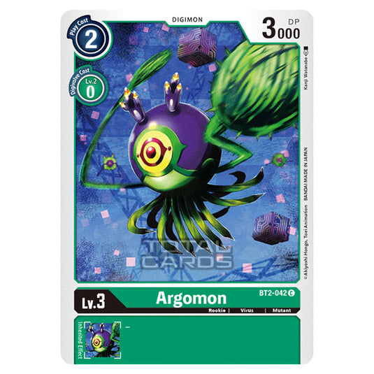Digimon Card Game - Release Special Booster Ver.1.5 (BT01-03) - Argomon (Common) - BT2-042