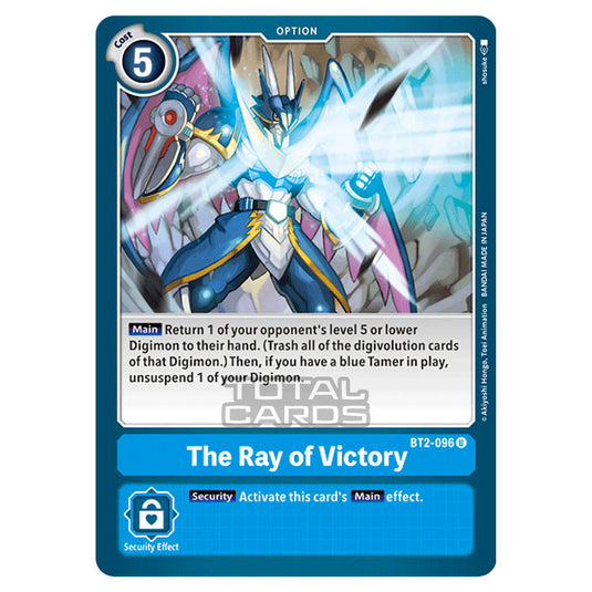 Digimon Card Game - Release Special Booster Ver.1.5 (BT01-03) - The Ray of Victory (Uncommon) - BT2-096