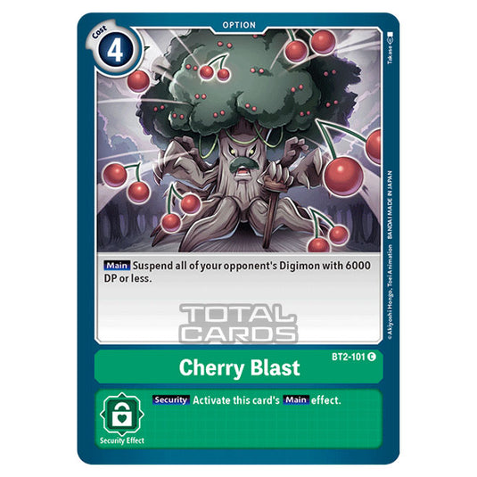 Digimon Card Game - Release Special Booster Ver.1.5 (BT01-03) - Cherry Blast (Common) - BT2-101