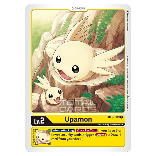 Digimon Card Game - Release Special Booster Ver.1.5 (BT01-03) - Upamon (Uncommon) - BT3-003