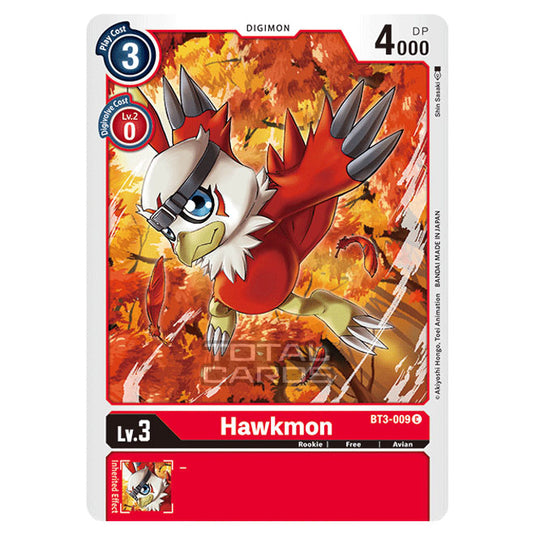 Digimon Card Game - Release Special Booster Ver.1.5 (BT01-03) - Hawkmon (Common) - BT3-009