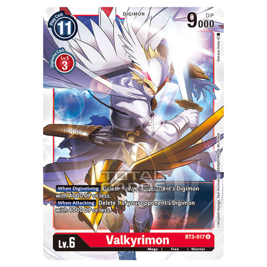 Digimon Card Game - Release Special Booster Ver.1.5 (BT01-03) - Valkyrimon (Uncommon) - BT3-017