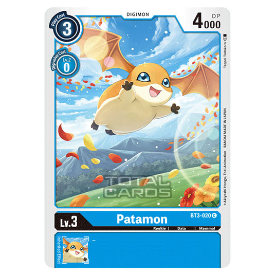 Digimon Card Game - Release Special Booster Ver.1.5 (BT01-03) - Patamon (Common) - BT3-020