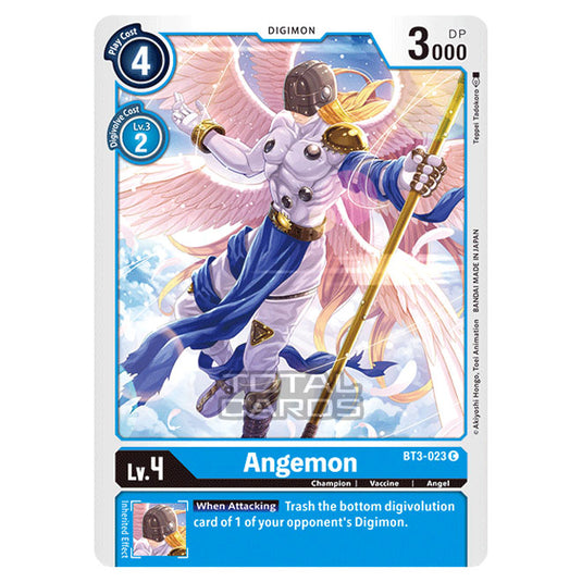 Digimon Card Game - Release Special Booster Ver.1.5 (BT01-03) - Angemon (Common) - BT3-023