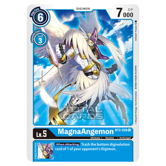 Digimon Card Game - Release Special Booster Ver.1.5 (BT01-03) - MagnaAngemon (Common) - BT3-026