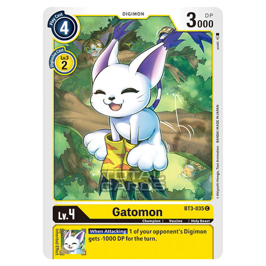 Digimon Card Game - Release Special Booster Ver.1.5 (BT01-03) - Gatomon (Common) - BT3-035