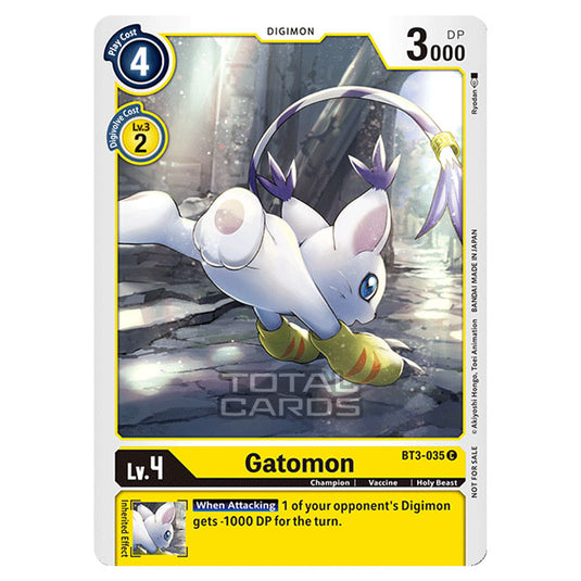 Digimon Card Game - Release Special Booster Ver.1.5 (BT01-03) - Gatomon (Common) - BT3-035A