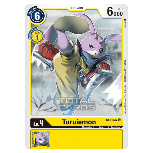 Digimon Card Game - Release Special Booster Ver.1.5 (BT01-03) - Turuiemon (Common) - BT3-037