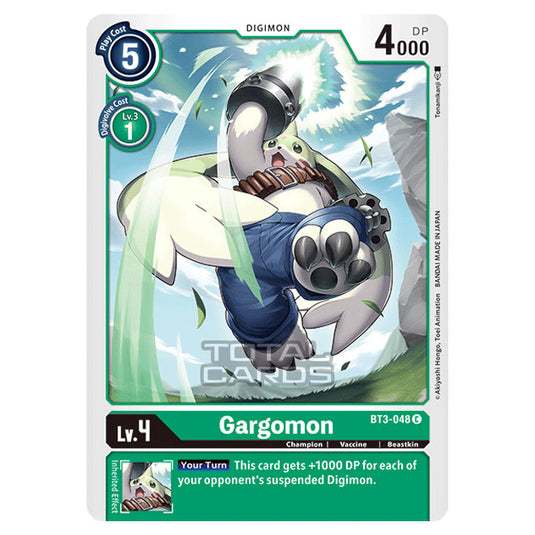 Digimon Card Game - Release Special Booster Ver.1.5 (BT01-03) - Gargomon (Common) - BT3-048