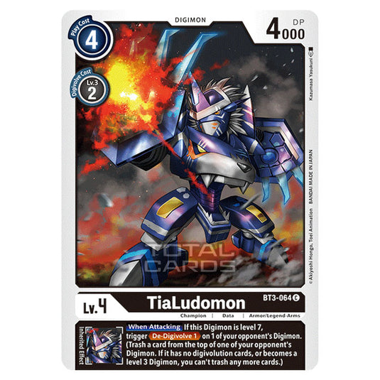 Digimon Card Game - Release Special Booster Ver.1.5 (BT01-03) - TiaLudomon (Common) - BT3-064