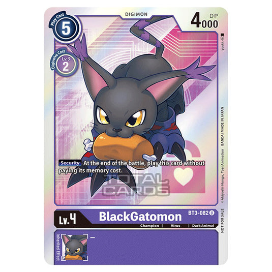 Digimon Card Game - Release Special Booster Ver.1.5 (BT01-03) - BlackGatomon (Uncommon) - BT3-082A