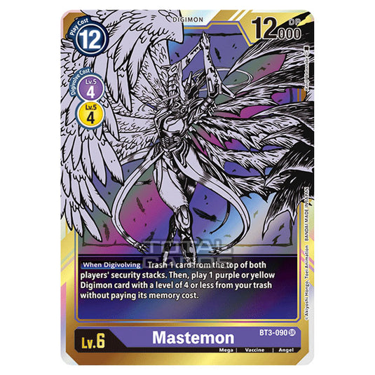 Digimon Card Game - Release Special Booster Ver.1.5 (BT01-03) - Mastemon (Super Rare) - BT3-090A