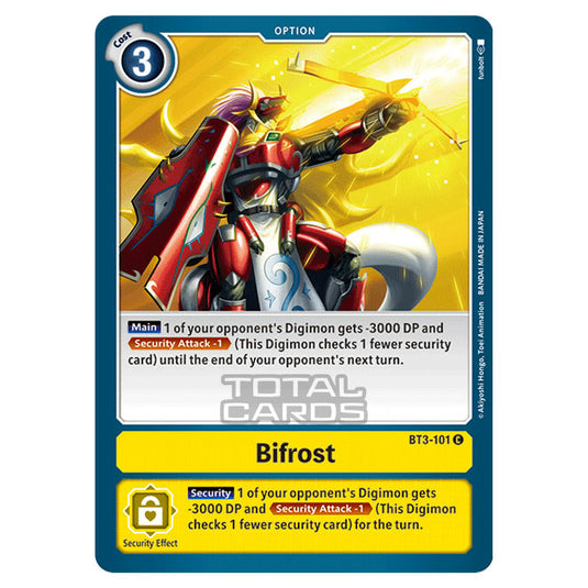Digimon Card Game - Release Special Booster Ver.1.5 (BT01-03) - Bifrost (Common) - BT3-101