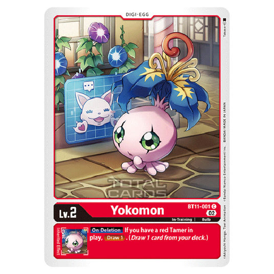 Digimon Card Game - BT-11 - Dimensional Phase - Yokomon - (Common) - BT11-001