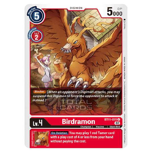 Digimon Card Game - BT-11 - Dimensional Phase - Birdramon - (Uncommon) - BT11-011