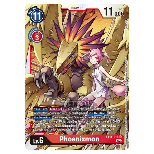 Digimon Card Game - BT-11 - Dimensional Phase - Phoenixmon - (Super Rare) - BT11-016