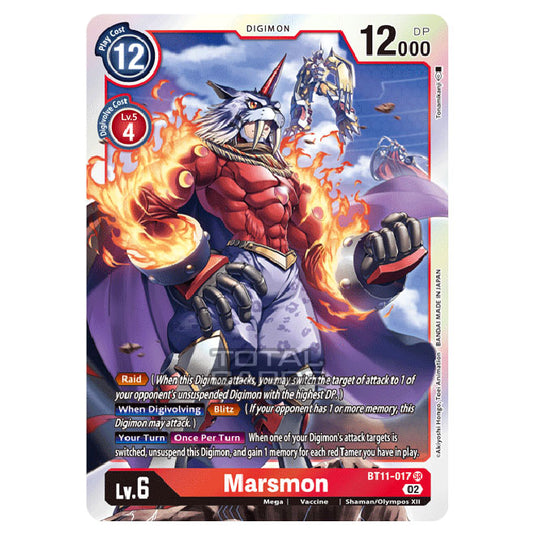 Digimon Card Game - BT-11 - Dimensional Phase - Marsmon - (Super Rare) - BT11-017